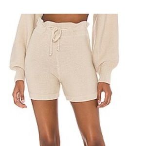 Onzie Cozy Knit Shorts 
Cuban Sand, M/L